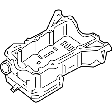 Nissan 11110-EA20A Pan Assy Oil