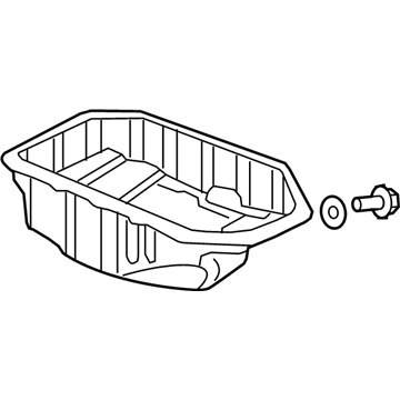 Honda 11200-R5A-000 Pan Assembly, Oil