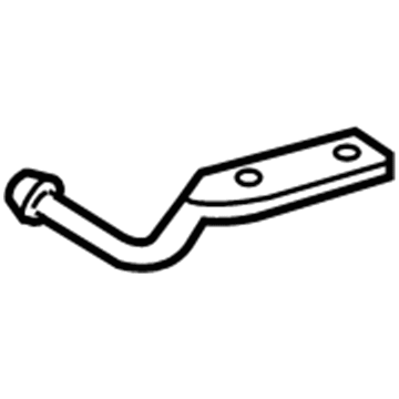 Lexus 17573-36030 Bracket, Exhaust Pipe