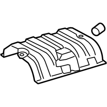 Lexus 58327-33070 Insulator, Main Muffler Heat