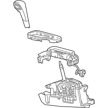 GM 23276929 Gear Shift Assembly