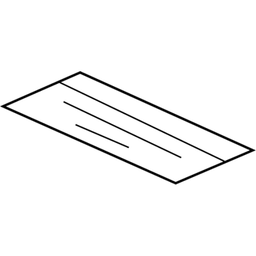 Acura 89311-SDA-A11 Label, Jack Caution