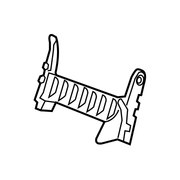 GM 84042216 Seat Frame Rear Cover