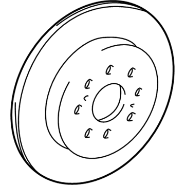 Toyota 42431-17081 Rotor