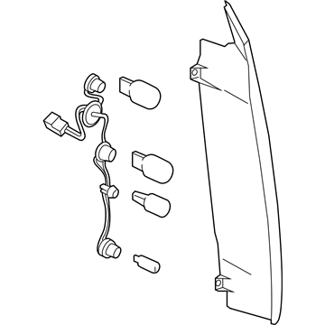 Ford DT1Z-13405-F Combo Lamp Assembly