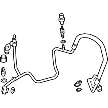 Ford JL3Z-19972-NA Discharge Line