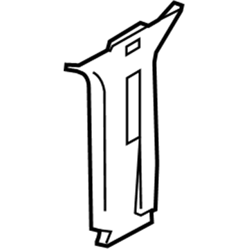 Nissan 76914-1FA0A GARNISH-Center Pillar Upper LH
