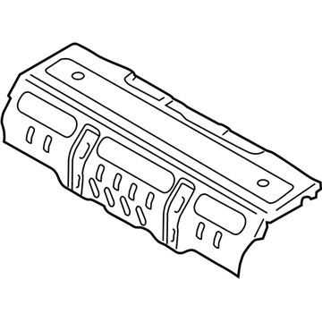 BMW 41-00-7-499-124 LUGGAGE COMPARTMENT FLOOR, R
