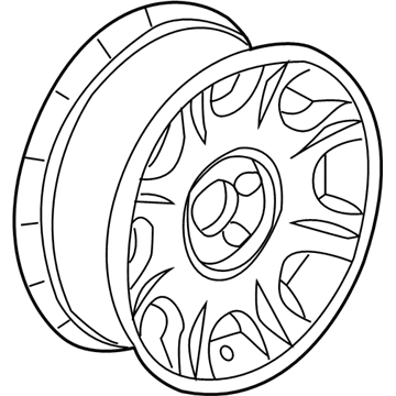 Mopar 5290991AD Aluminum Wheel