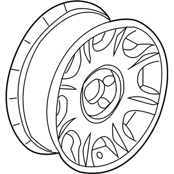 Mopar UQ71PAKAB Aluminum Wheel