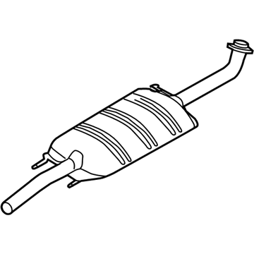 Ford 9L8Z-5230-H Muffler