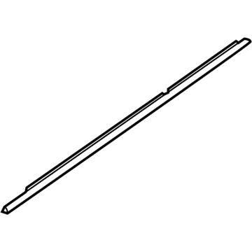 BMW 51-35-7-136-975 Outer Weatherstrip, Rear Left Door