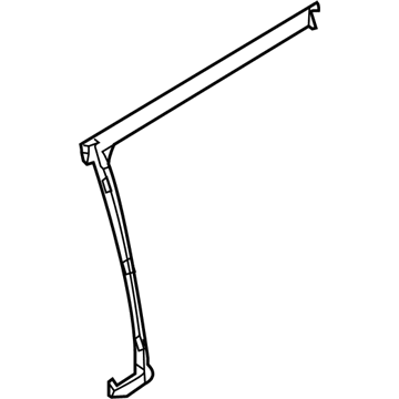 BMW 51-35-7-137-003 Seal, Closing Panel, Left