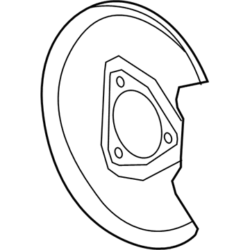 GM 84543343 Backing Plate