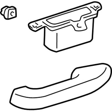 Toyota 74260-04010-E0 Armrest