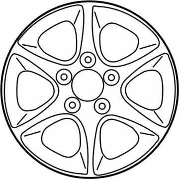 Lexus 42611-3A101 Wheel, Disc