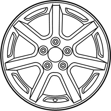 Lexus 42611-3A310 Wheel, Disc