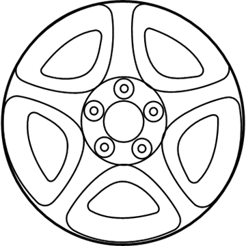Lexus 42611-3A211 Wheel, Disc
