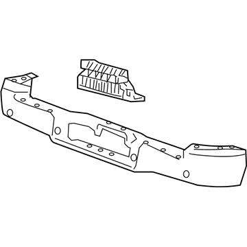 Ford 4L3Z-17906-JA Bumper