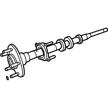 Mopar 68003558AA Shaft Axle Rear