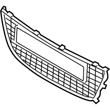 Hyundai 86561-2L300 Front Bumper Grille