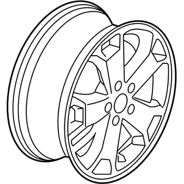 Ford KT1Z-1007-A Wheel, Alloy