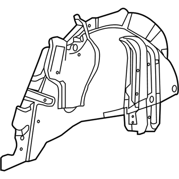 GM 84473364 Inner Wheelhouse