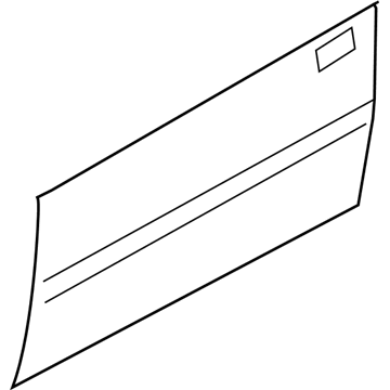 Hyundai 76121-1R300 Panel-Front Door Outer, RH