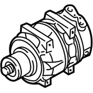 Nissan 92610-0W005 Compressor Wo Cl