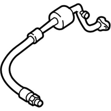 Nissan 92480-0W005 Hose-Flexible, Low