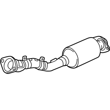 Nissan 20010-3AN6A Front Exhaust Tube Assembly