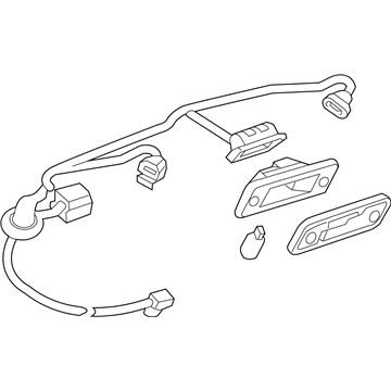 GM 42351796 License Lamp