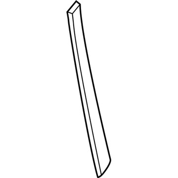 Nissan 80812-3KA1A Tape-Front Door Outside, RH