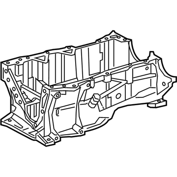 Toyota 11420-0T011 Upper Oil Pan