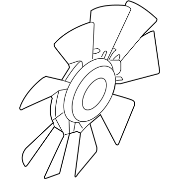 Ford 7C3Z-8600-A Fan Blade