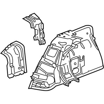 GM 22952238 Inner Wheelhouse