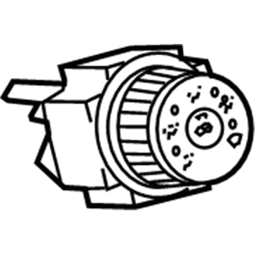 Toyota 55901-21040 Dash Control Unit