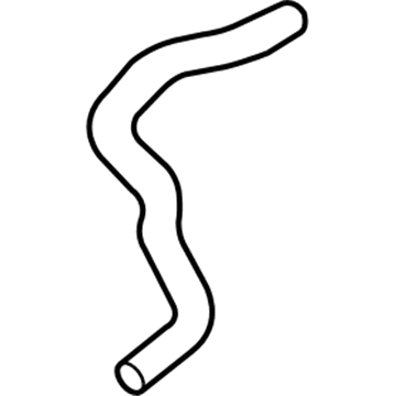 Kia 254122G100 Hose-Radiator Lower