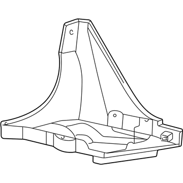 Ford 3W1Z-10732-BA Battery Tray