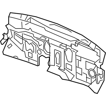 Honda 74260-TLB-A00 Insulator, Dashboard