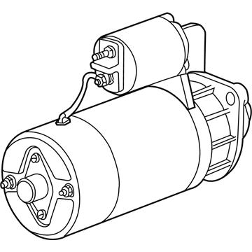 BMW 12-41-2-354-709 Exchange Starter Motor