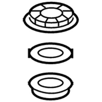 Honda 17046-TA0-L00 Nut & Gasket Set, Fuel Lock