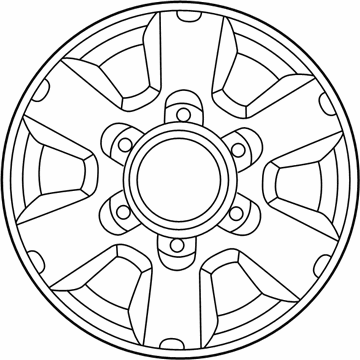 Nissan 40300-8Z800 Aluminum Wheel