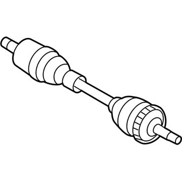 Kia 495013F030 Shaft Assembly-Drive, LH