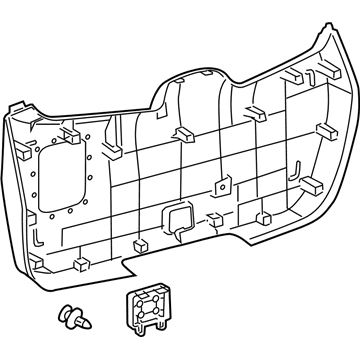 Toyota 64780-0E040-B0 Lower Trim Panel