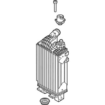 Hyundai 28270-2M000 Cooler Assembly-Inter