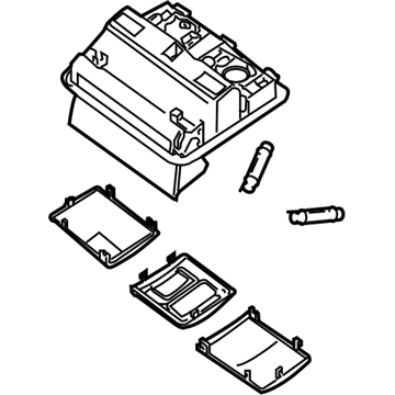 Nissan 26430-9BP0C Map Lamp Assy