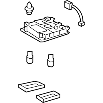 Toyota 81260-47240-B0 Map Lamp Assembly