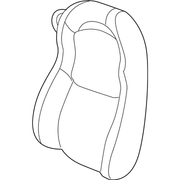 Mopar XD051X9AA Seat Back-Front