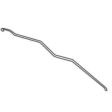 Honda 72132-S00-A01 Rod, R. FR. Inside Lock